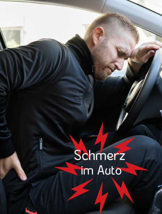 Schmerzen beim Autofahren